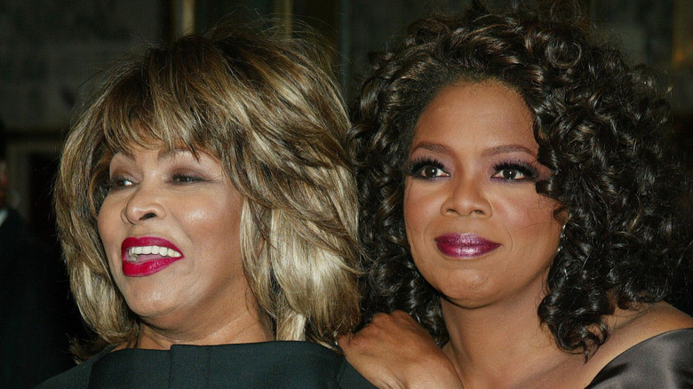 Oprah and Tina Turner