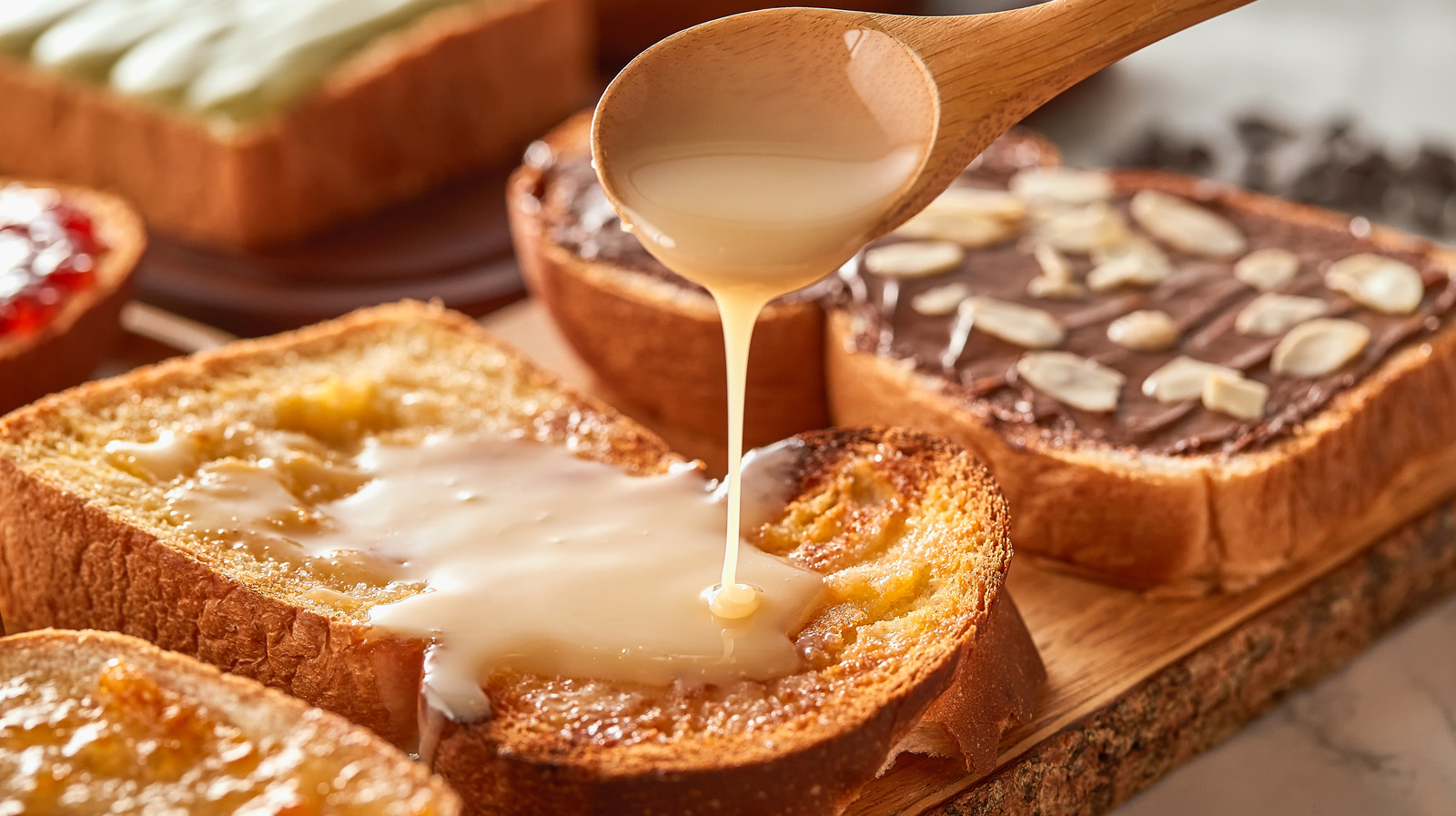 A Slice Of Toast Is All You Need To Enjoy Sweetened Condensed Milk