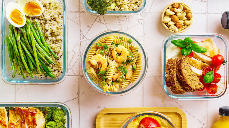 A gorgeous spread of balanced meals