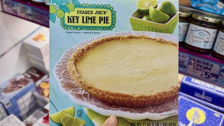 A box of Key Lime Pie at Trader Joe's