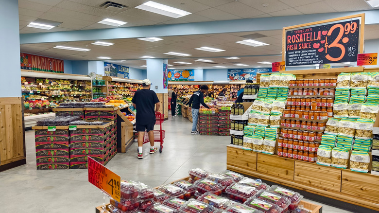 Interior of Trader Joe's