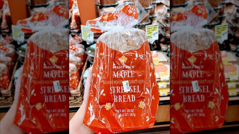 Loaf of Maple Streusel Bread