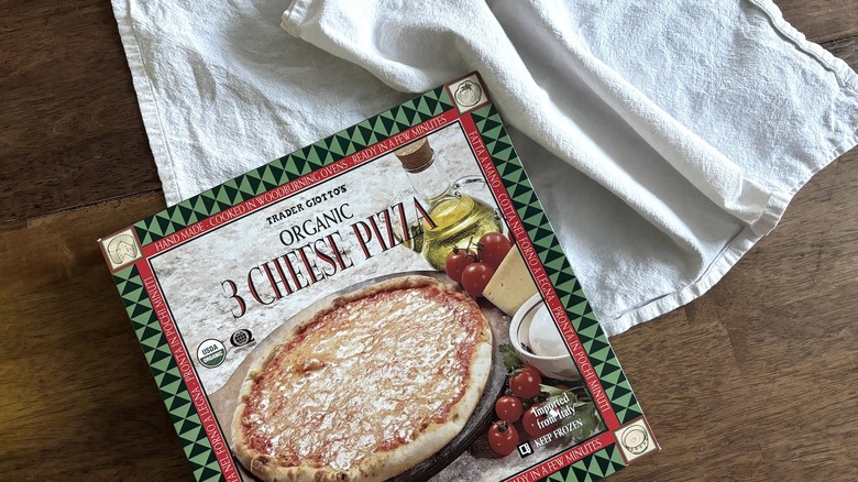 Trader Joe's 3 cheese pizza