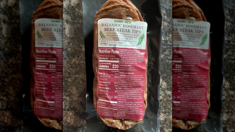 Balsamic Rosemary Beef Steak Tips