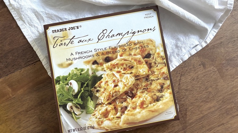 Trader Joe's tarte aux champignons