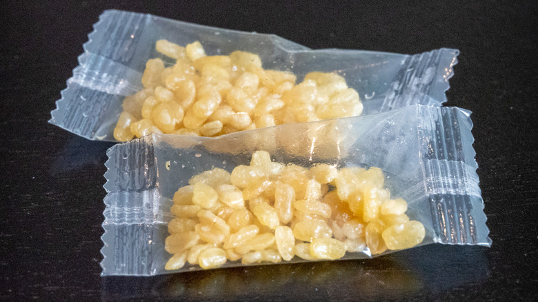Two packets of rice