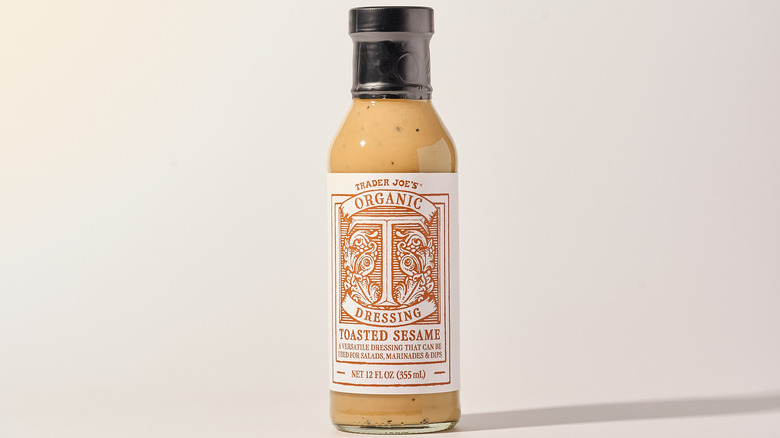 toasted sesame dressing on a table