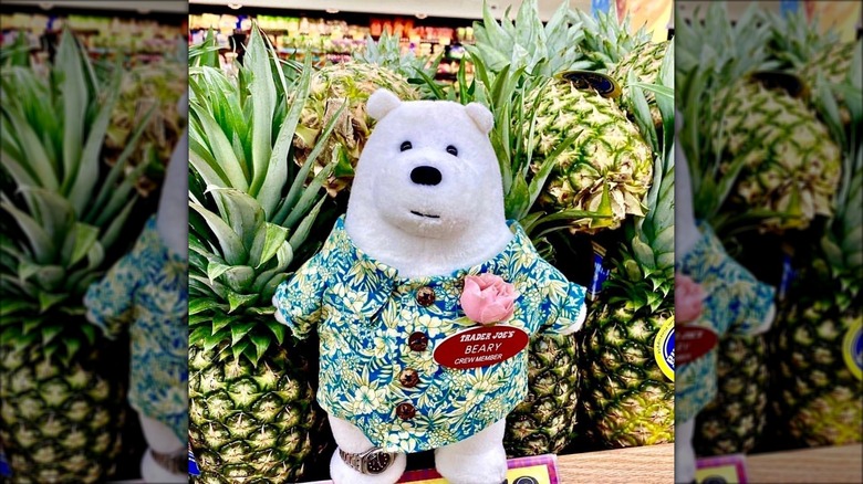 Trader Joe's stuffed animal mascot
