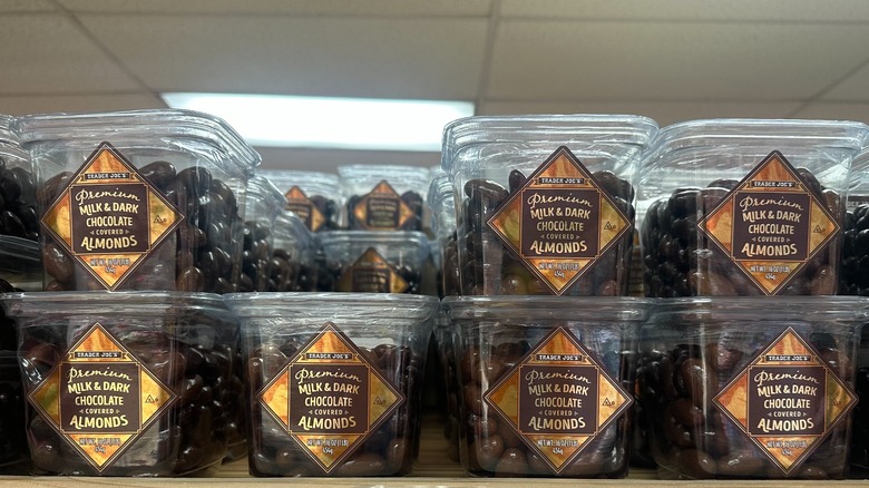 Trader Joe's Brand Premium Milk & Dark Chocolate Almonds