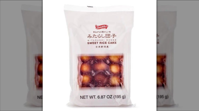 Mitarashi Dango Sweet Rice Cake Mochi