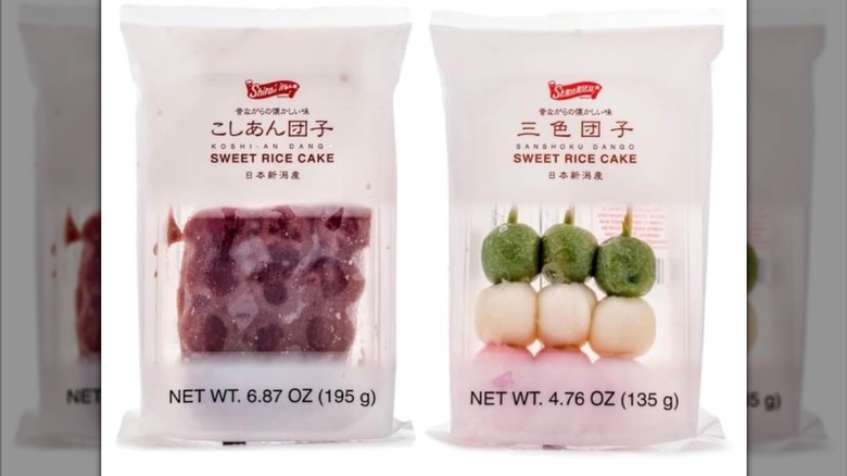Sanshoku Dango Japanese Sweet Rice Cake Combo Pack
