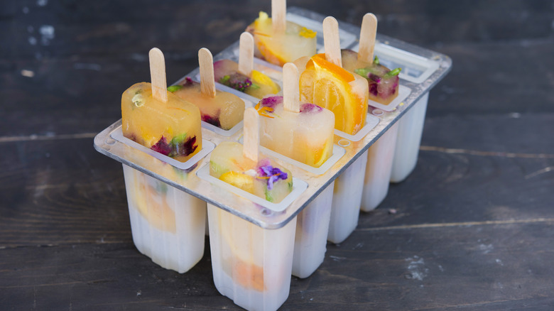 popsicles in mold