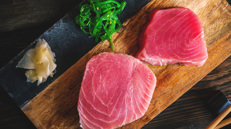 Tuna steaks