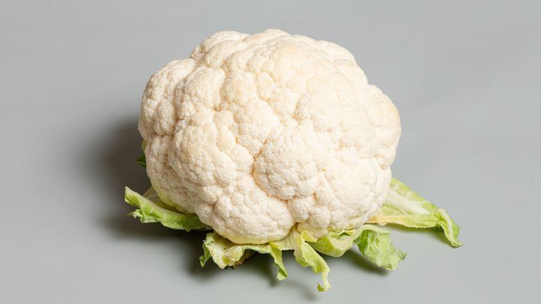 A head of cauliflower