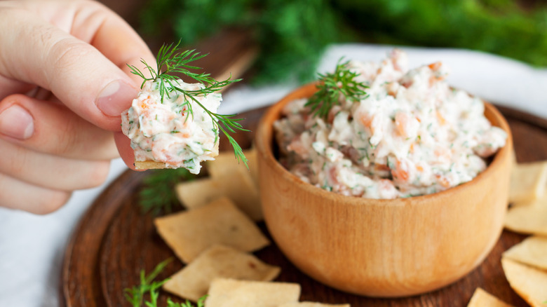 bagel-flavored dip