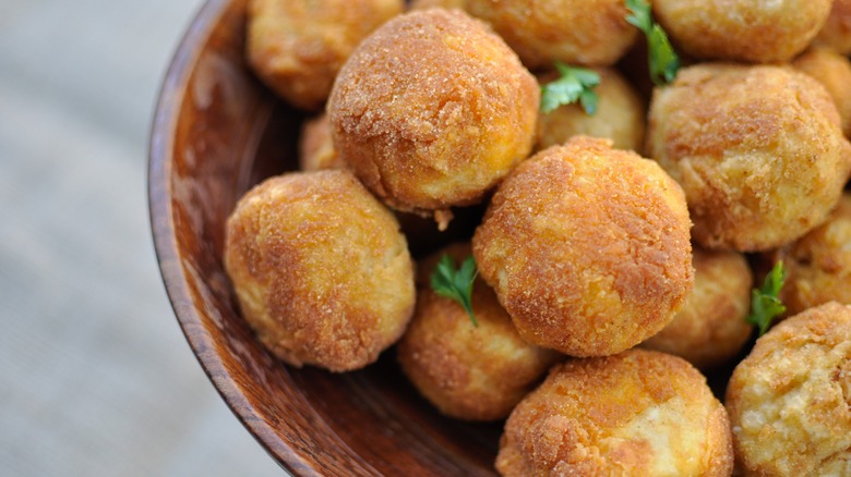 Mashed potato balls 