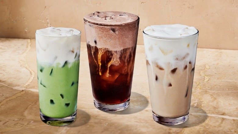 Starbucks protein cold foam drinks