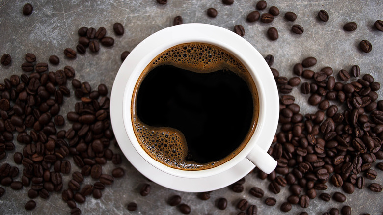 Coffee in a cup