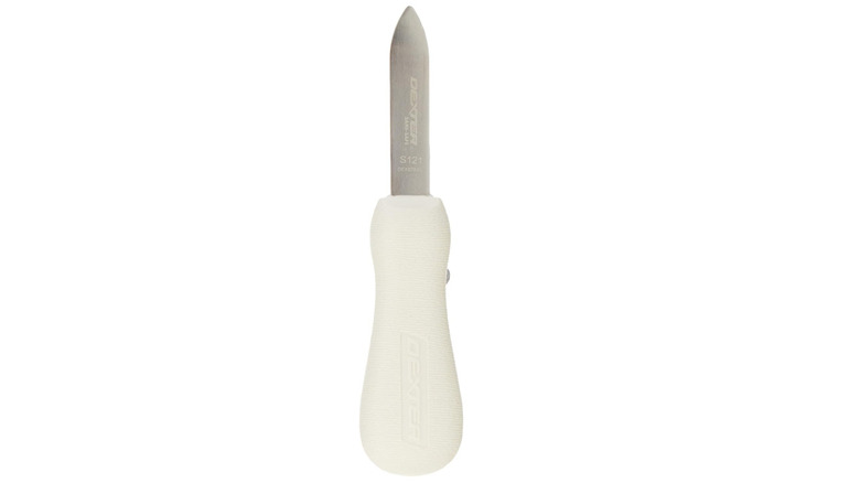 New-Haven style oyster shucking knife