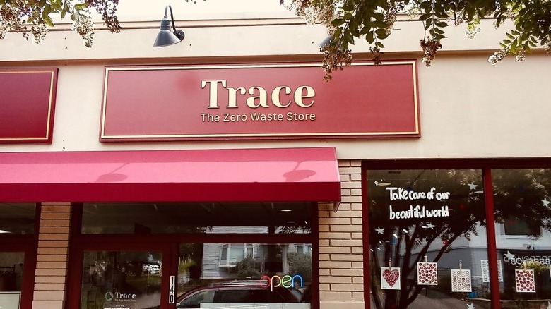 Entrance to Trace The Zero Waste Store