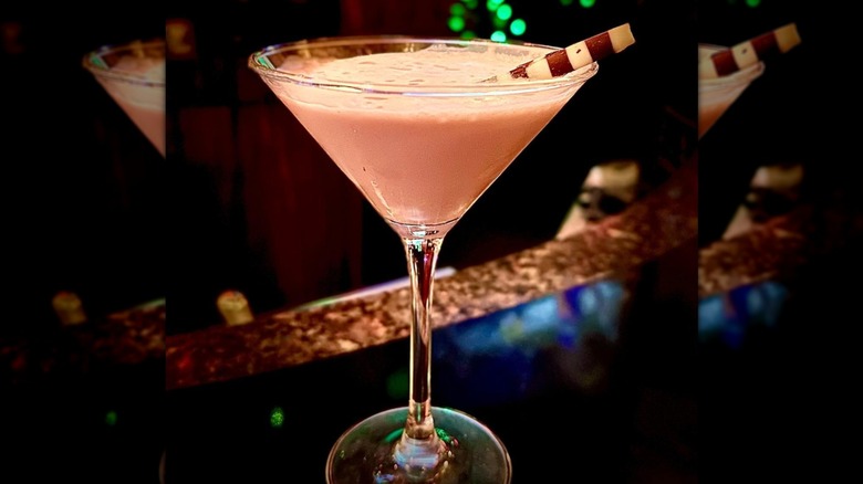 Peanut Butter and Jelly Martini at Blue Line Lounge and Grill
