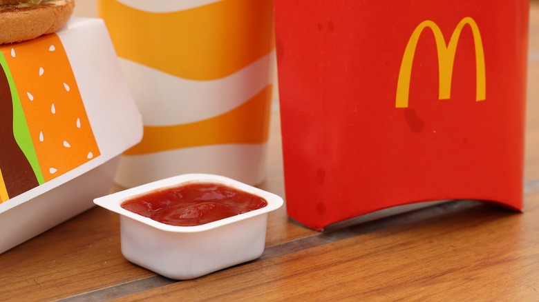 McDonald's ketchup packet