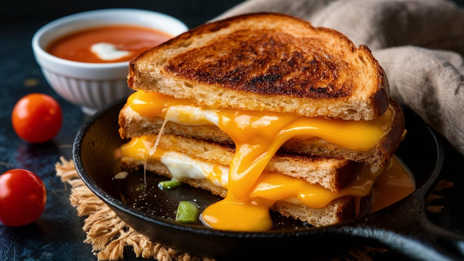 Level Up Your Grilled Cheese With Pita Bread
