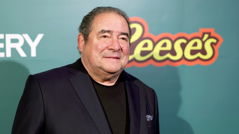Close up of Emeril Lagasse at an event