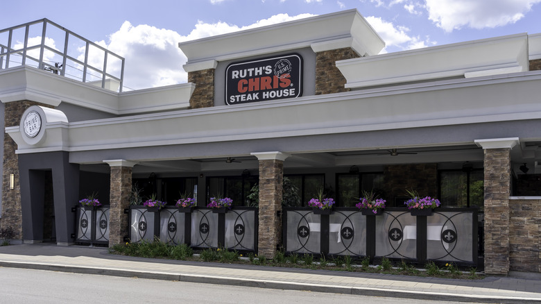 Outside of Ruth's Chris