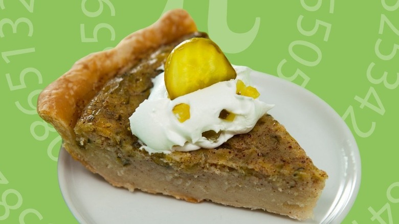 A slice of pickle pie for pi-day