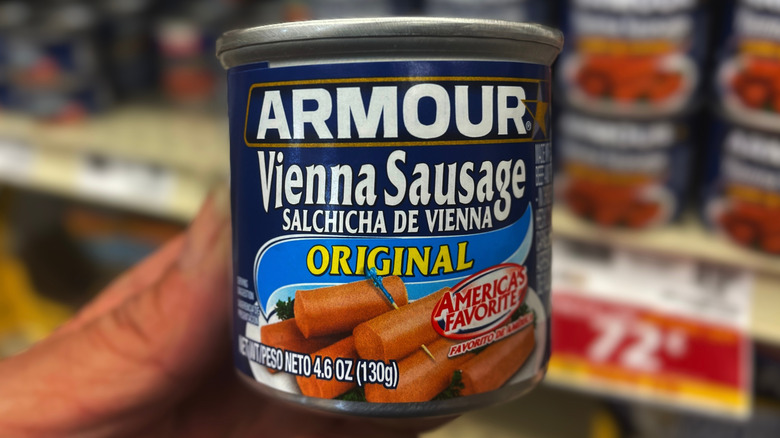 vienna sausage can