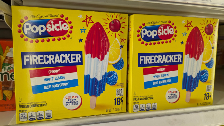 Popsicle Firecracker pops on store shelves