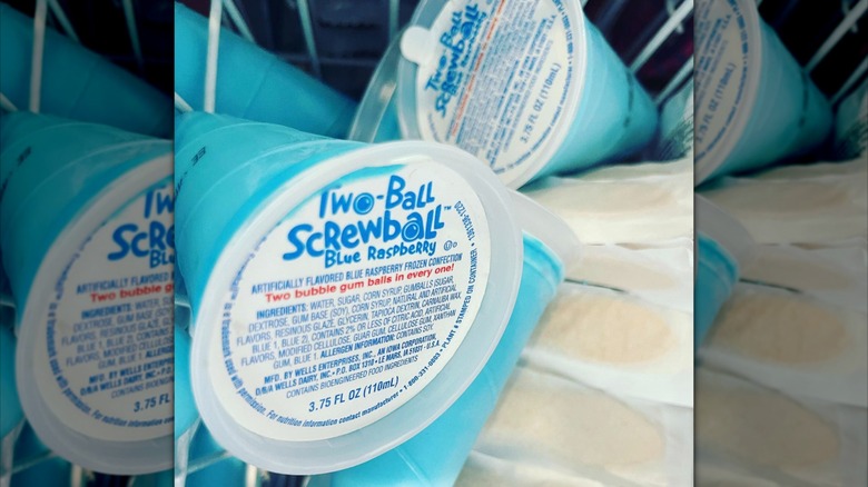Screwballs ice cream treat