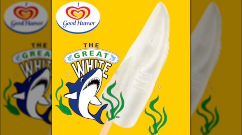 The Great White Good Humor popsicle