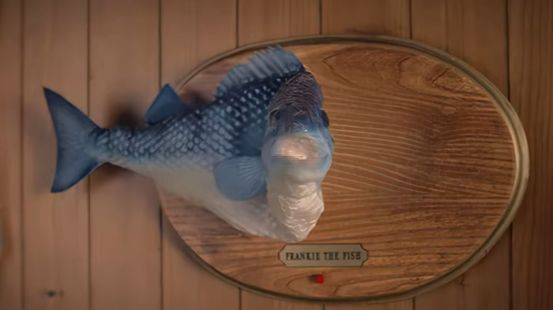 The fish mascot for McDonald's Filet-O-Fish commercial