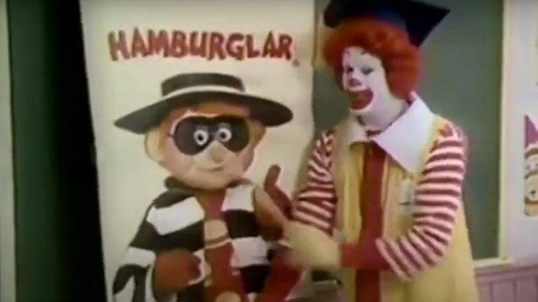 Screen capture of "Hamburger University" commercial