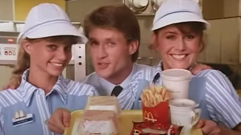 Screen capture from 80's McDonald's commercial