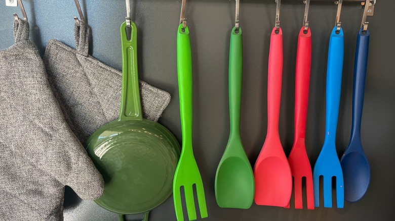 bar organizer on fridge