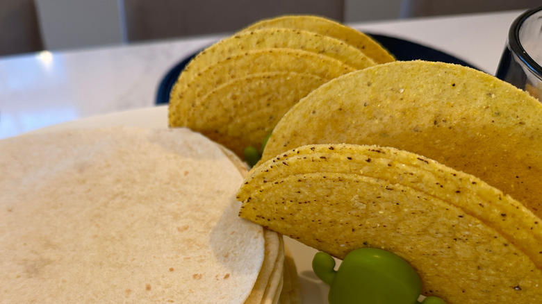 tortillas and taco shells