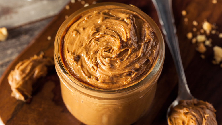 Jar of cookie butter