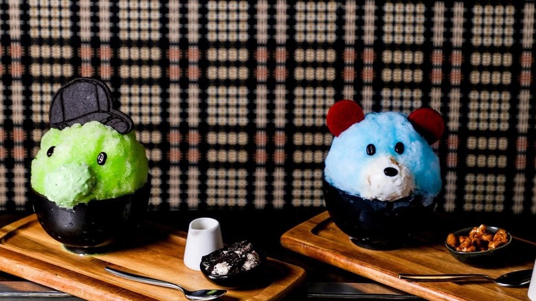 Shaved ice creations from Gaijin