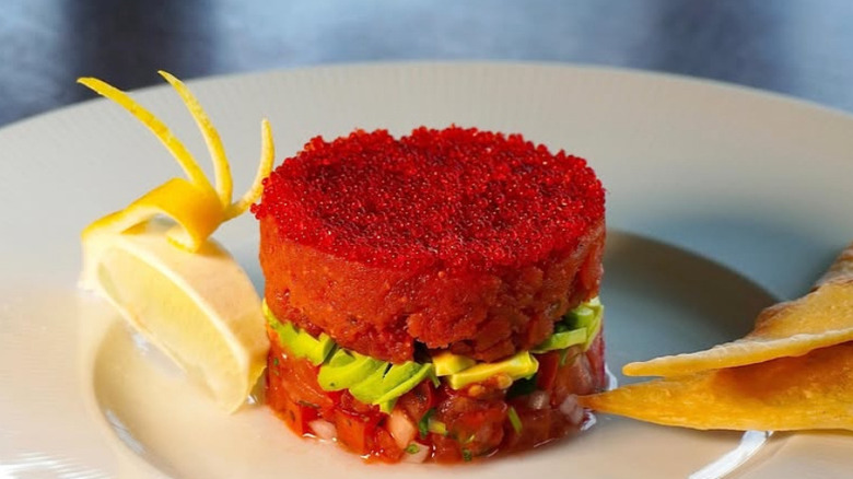 The "fish and chips" at Sushi Mike's