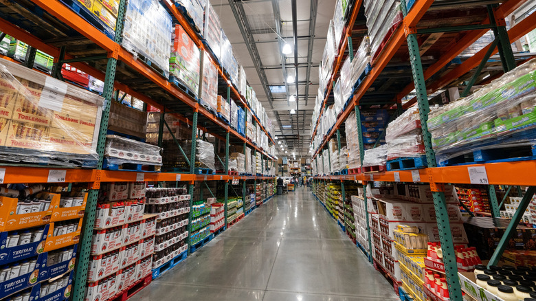 Costco aisles