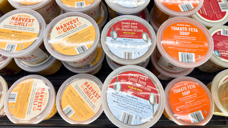 Trader Joe's soups in stores