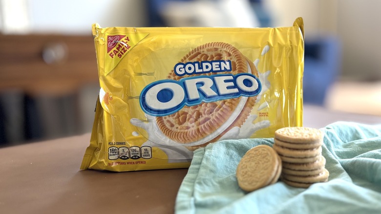 Golden Oreo cookies