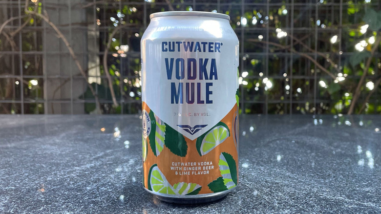 Can of Cutwater Vodka Mule