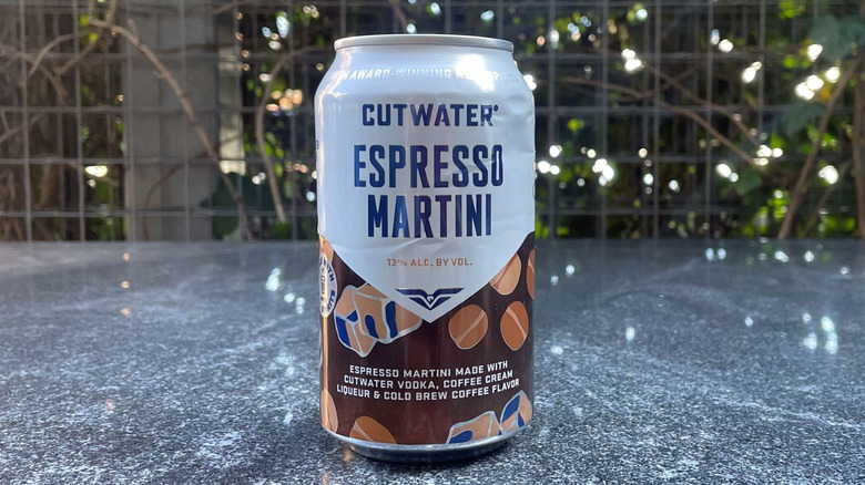 Can of Cutwater Espresso Martini