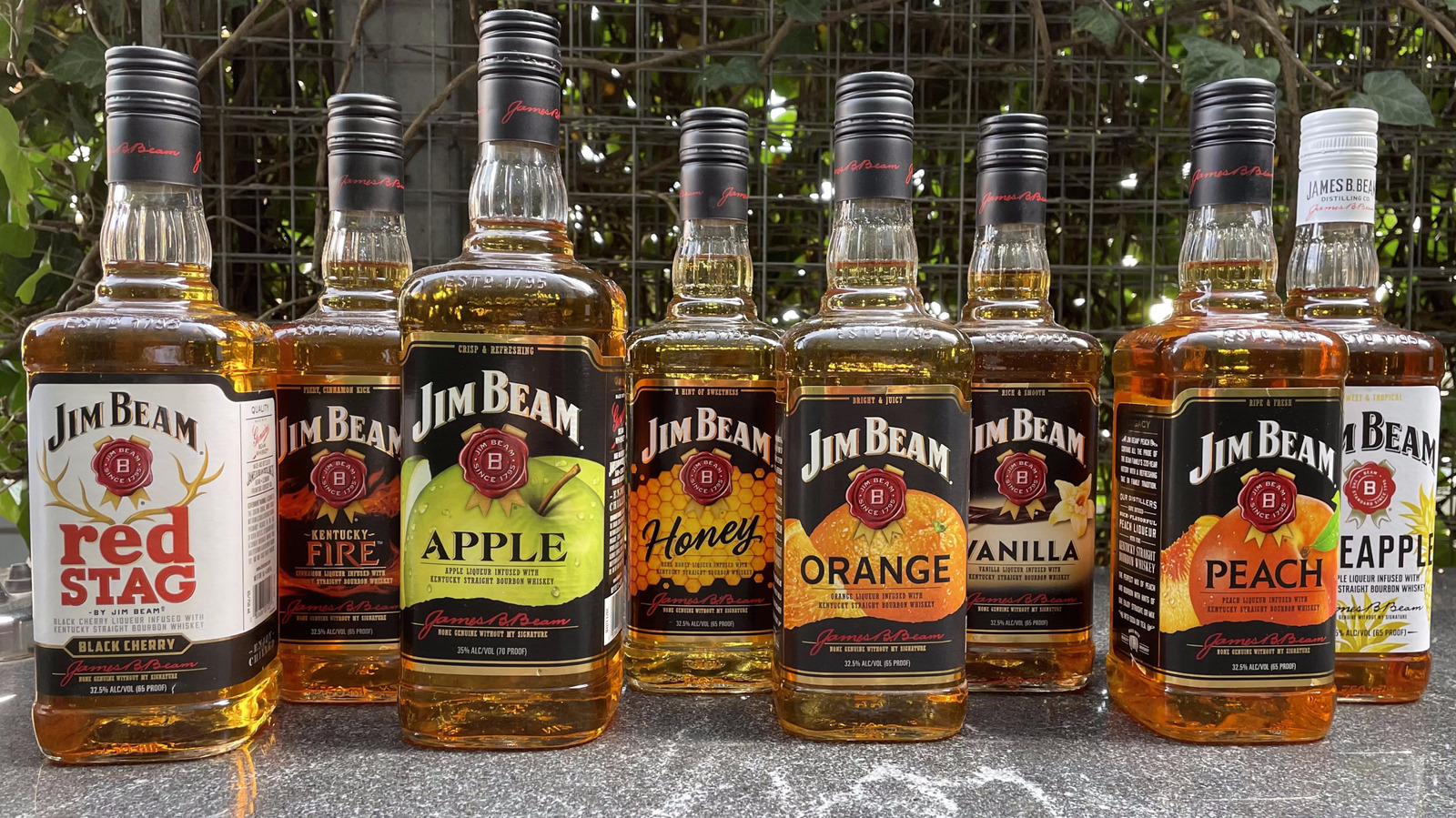 We Tried And Ranked Every Flavored Jim Beam Bourbon, image size:1600x899