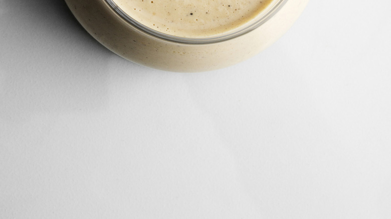 A bowl of goddess dressing