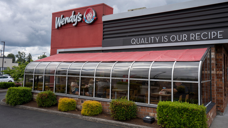 a Wendy's sunroom location